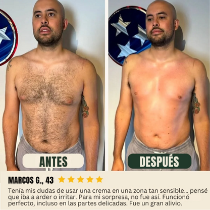 Botane Man – Crema Depilatoria Masculina con Aloe Vera (Resultados en 5 min)