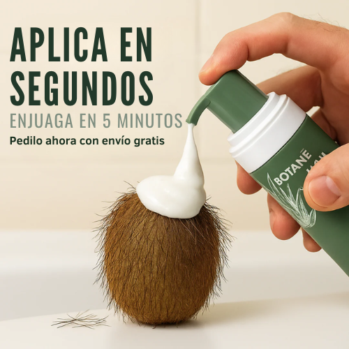 Botane Man – Crema Depilatoria Masculina con Aloe Vera (Resultados en 5 min)