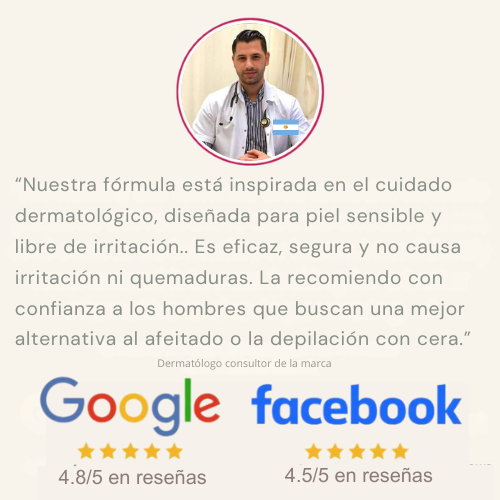 Botane Man – Crema Depilatoria Masculina con Aloe Vera (Resultados en 5 min)