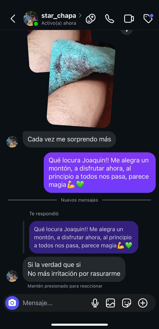 Testimonio real de cliente