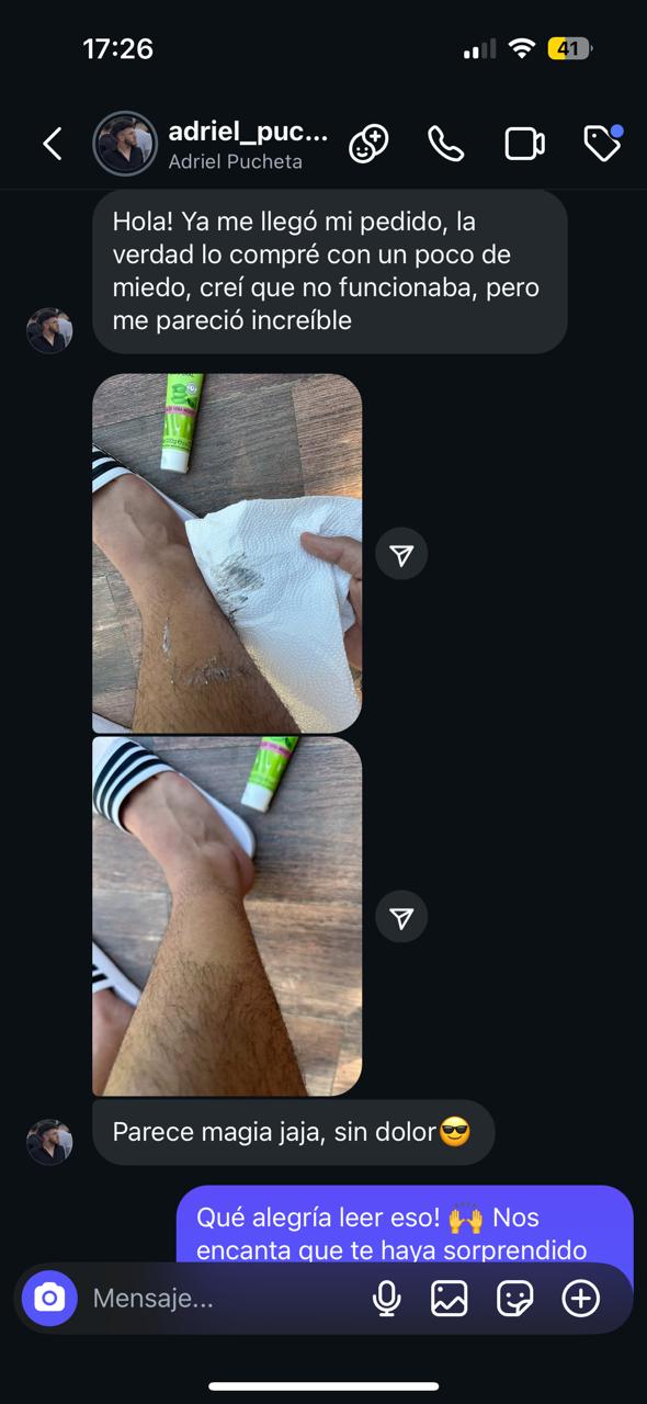 Testimonio real de cliente