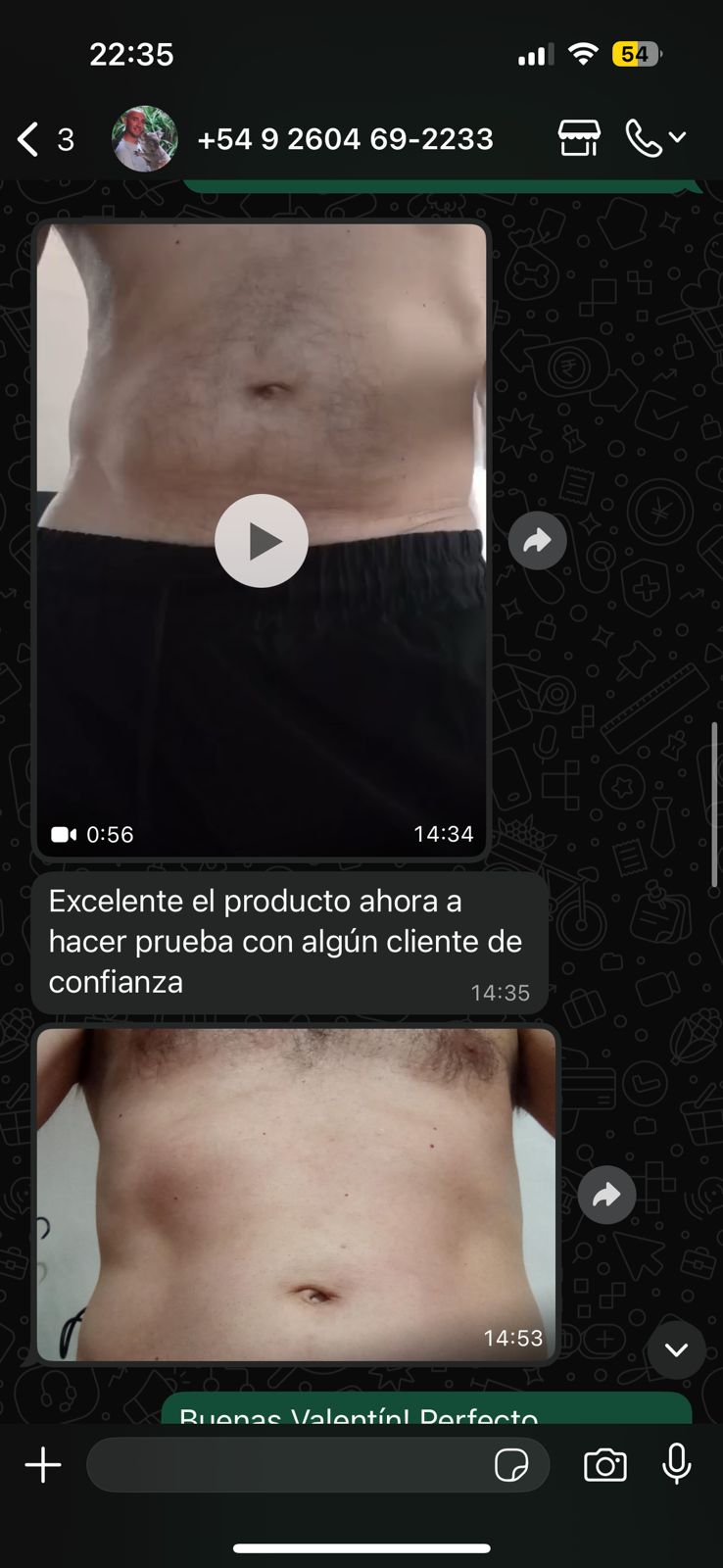 Testimonio real de cliente