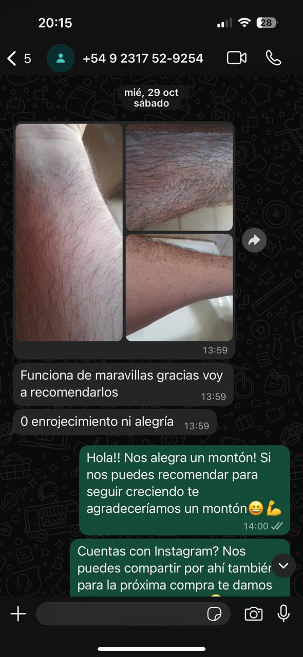 Testimonio real de cliente